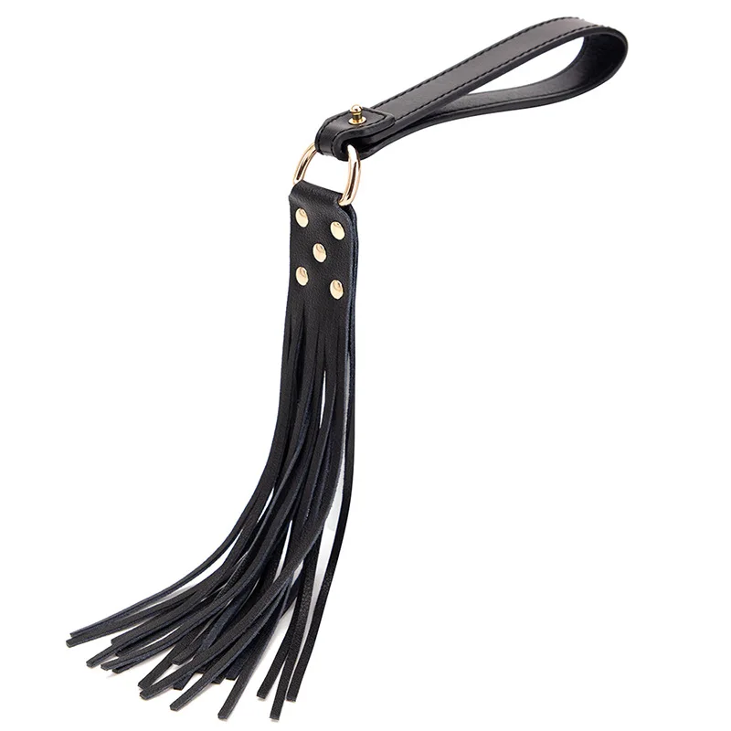 43cm Tassel PU skórzany bicz, Top jazda konna jeździectwo jeździeckie bicze