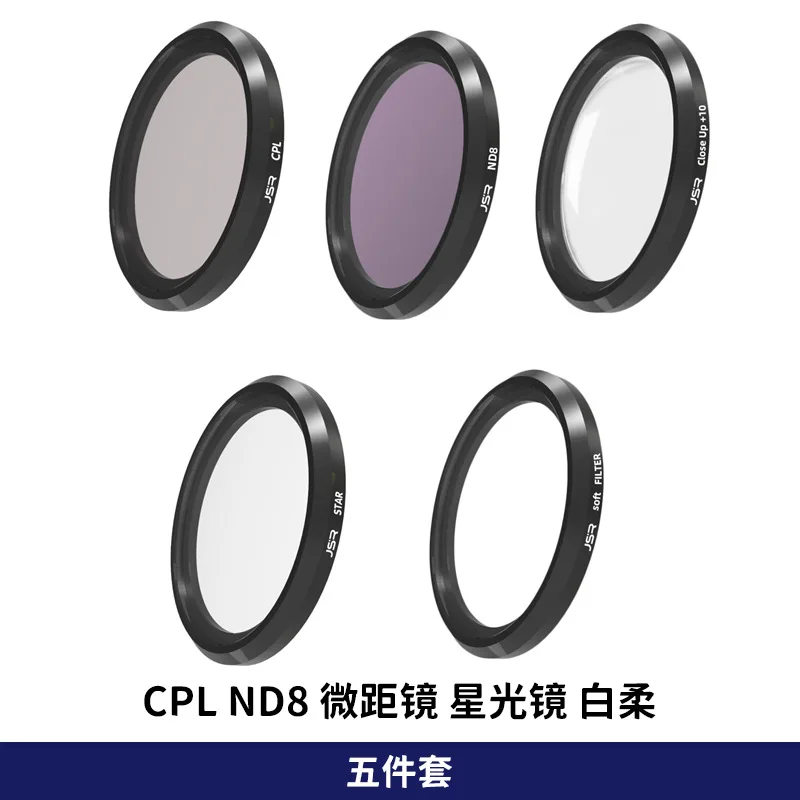 Voor Ricoh GR3X Magnetische Filter Set voor Panasonic LX10 Ricoh GR23 voor Canon G7x3G7X2 voor Sony ZV-1 Polarisator