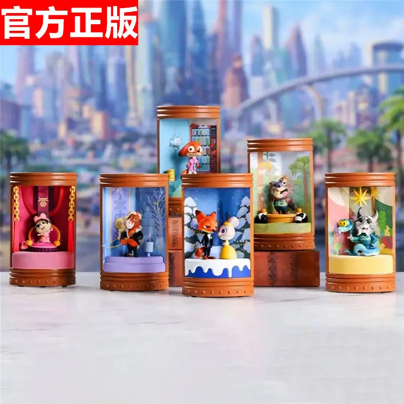 

Yuanye Official Zootopia 2 Blind Box Figures Tacit Tracking Assembled Scene Cute Collectible Ideal Birthday Gift For Girls