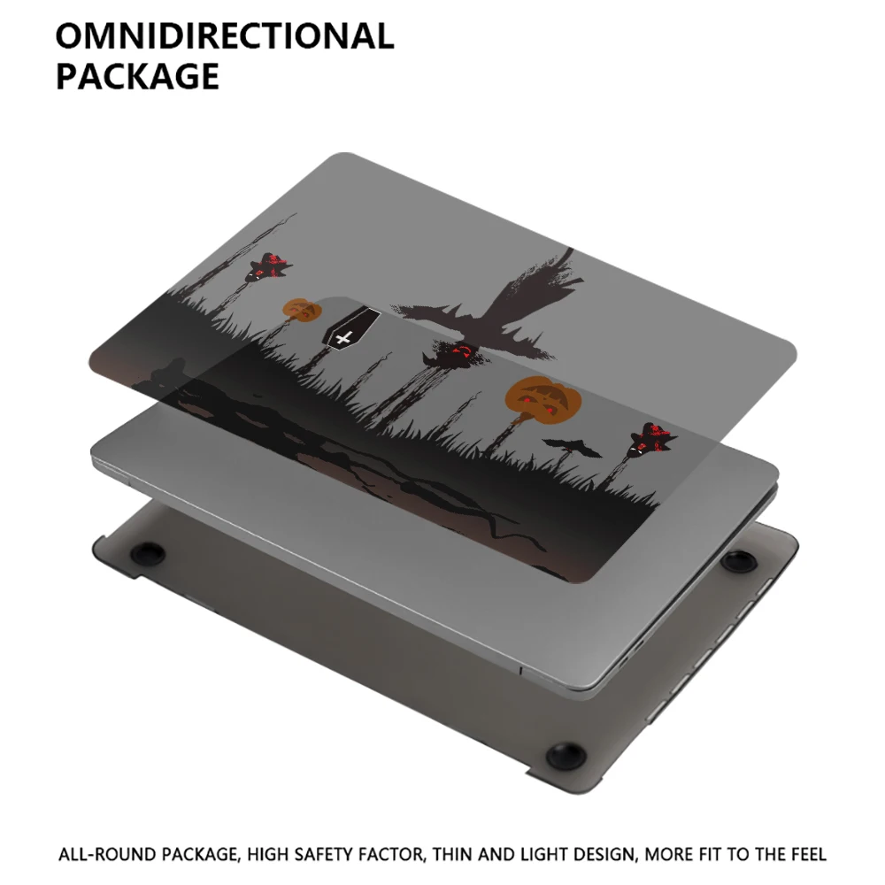 Funda de ordenador portátil de Halloween para Macbook air 13 2025, funda M2 M3 M4 Chip modelo A3240, funda para Air 15 M4 2025 A3241 M3 M2 15,3