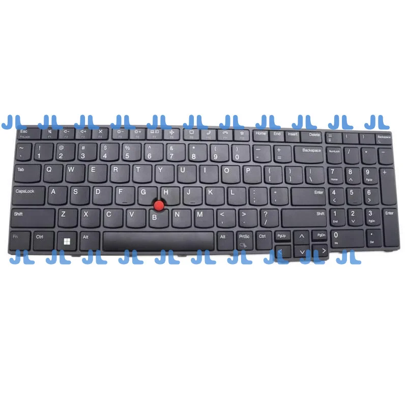

JL новая американская клавиатура без подсветки для ThinkPad T16 Gen 2 P16s Gen2 P16v Gen1 L15 Gen4