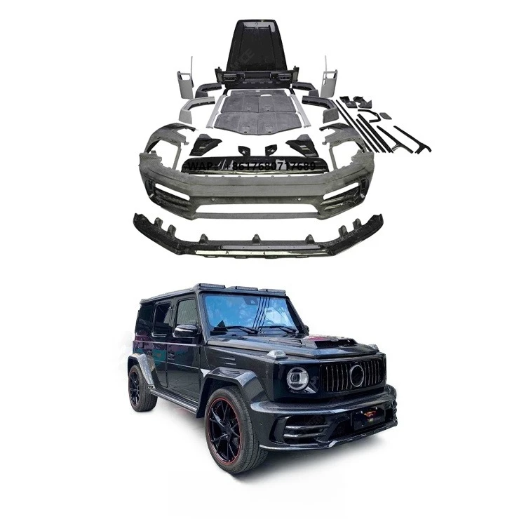 M Style Carbon Fiber Body Kit for G-class W464 G63