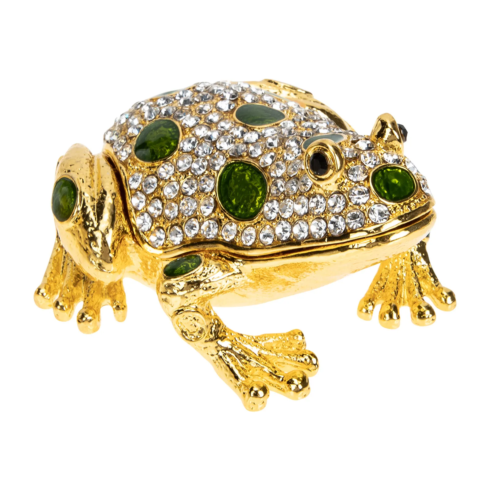 

Enamel Zinc Alloy Jewelry Box Exquisite Jewelry Storage Organizer Case Bracelet Necklace Ring Trinket Box