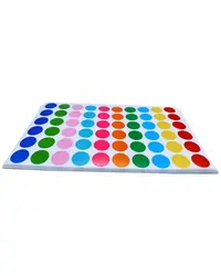 Colored Dot Stickers Round 0.75 inch Coded Labels 3000 Pieces 10 Color Awards Office Classroom Garage Sale