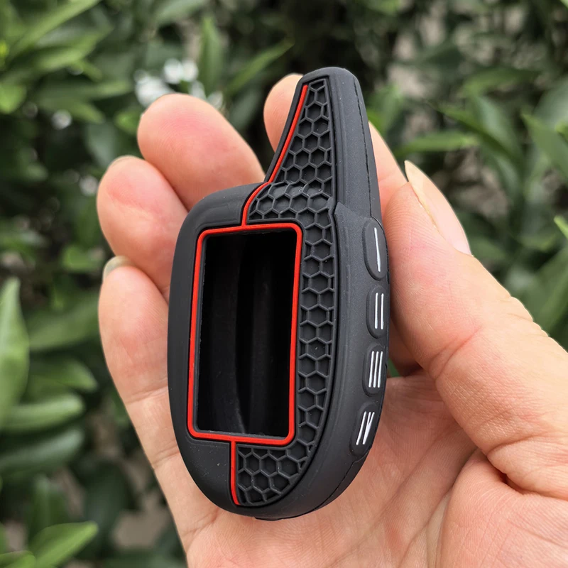 New Silicone Key Case Fashion M7/M8/M9 for Scher-khan Magicar 7/8/9/10/11/12 101 LCD Two Way Car Alarm System LCD Key Cover