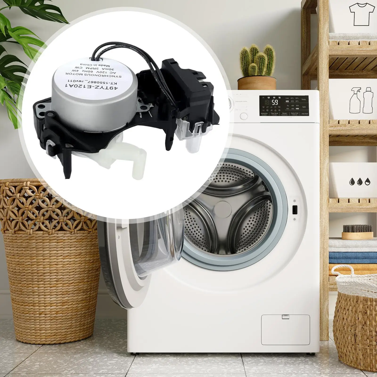 

Привод переключения шайбы, прямая замена запасных частей, стабильный портативный W10815026