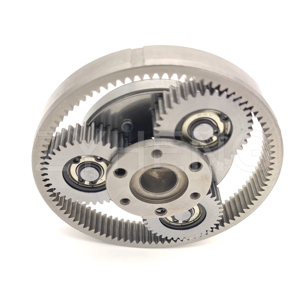 36T 38mm Planetary Gear with 70mm Clutch 93 Teeths Gear Ring for Bafang Motor E-Bike Electric Vehicle Steel Gear Replacement