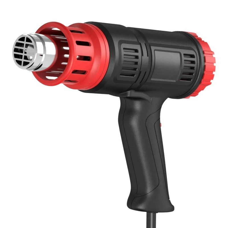 Two-speed Temperature Control Hot Air Gun Industrial Use Heat Shrinkable Film Handheld High-power Heating Roasting Gun