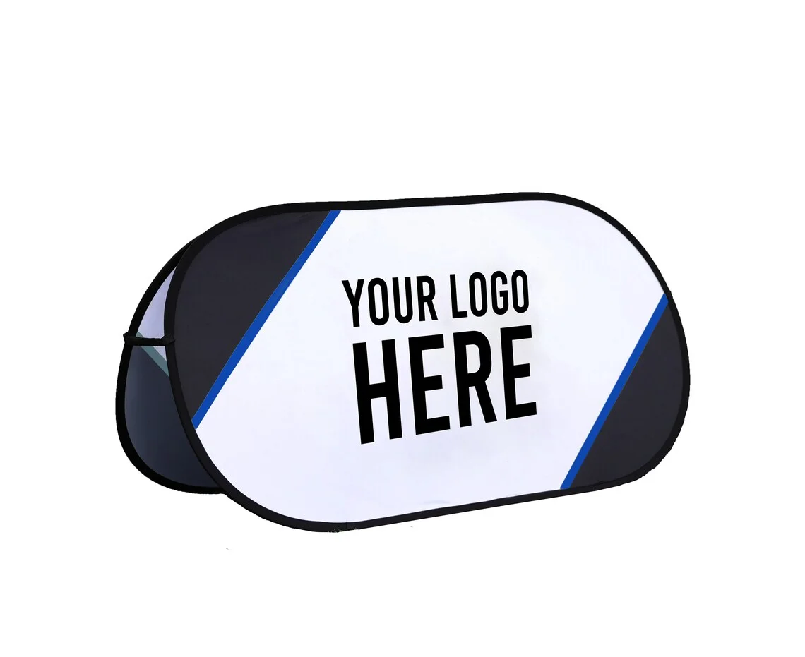 Custom Pop Up Banner Event Display Stand Personalized Business Advertising Signage Outdoor Golf A Frame Sign Board