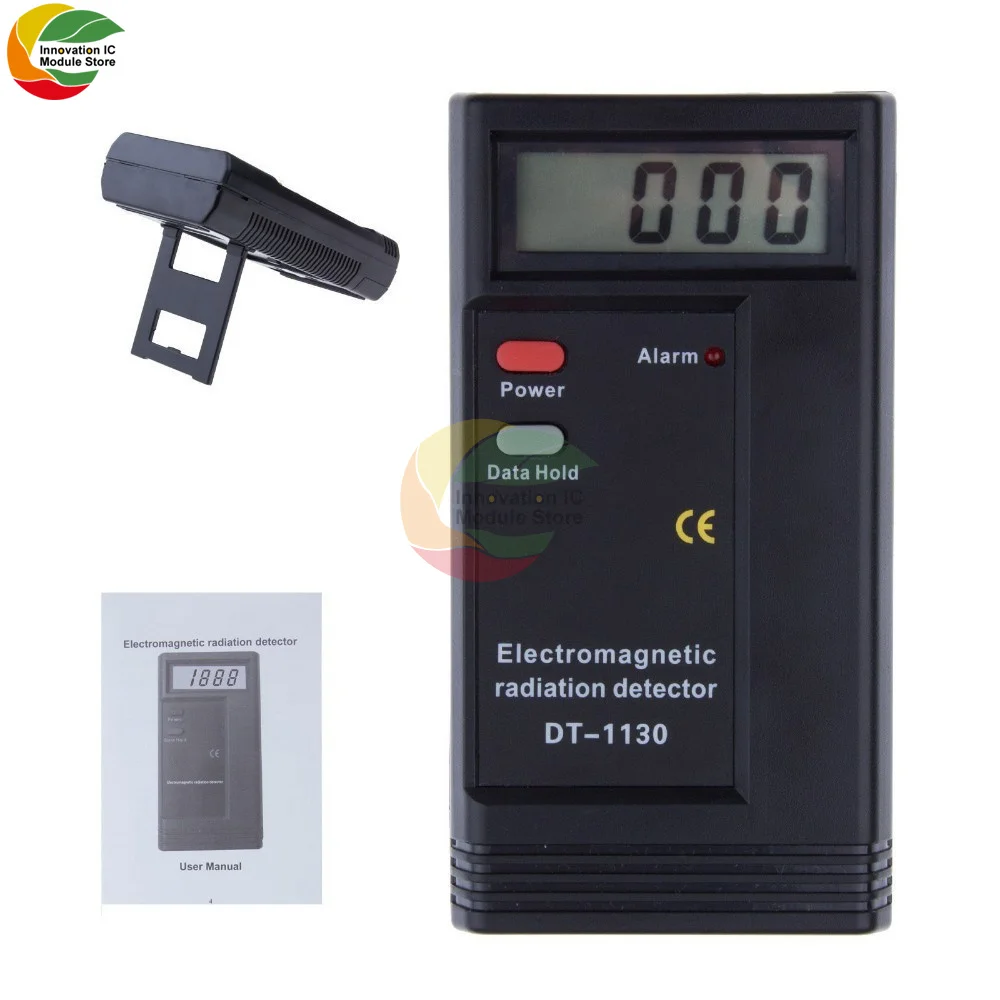 EMF Meter Smart Digital Electromagnetic Fields Radiation Detector Meter, Rechargeable Handheld Portable for Home