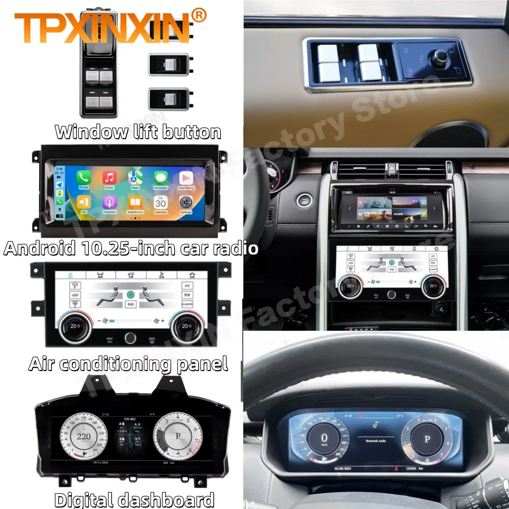 

Lossless installation For Land Rover Discovery 5 2017~2021 Car Digital Dashboard Cluster Virtual Instrument Dashboard Panel