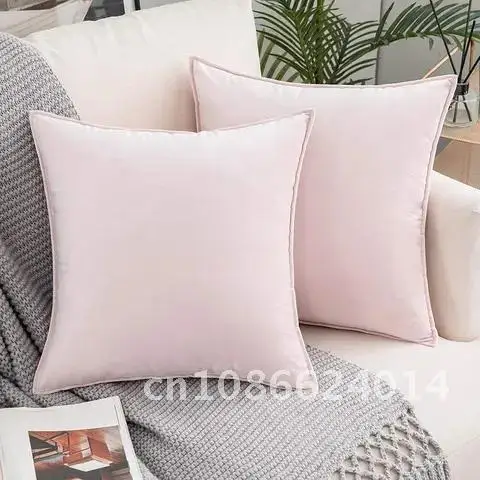 

Velvet Cushion Cover Pillowcase for Living Room Car 45*45 Decorative Pillows Nordic Home Decor Housse De Coussin