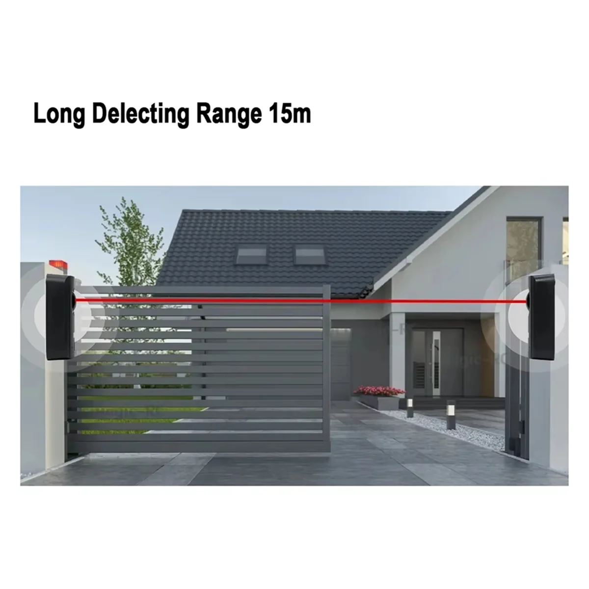 

【New User Coupon】DC 12v 24v Infrared Sensor Detector Door Safety Photocell Beam Sensor for Automatic Door