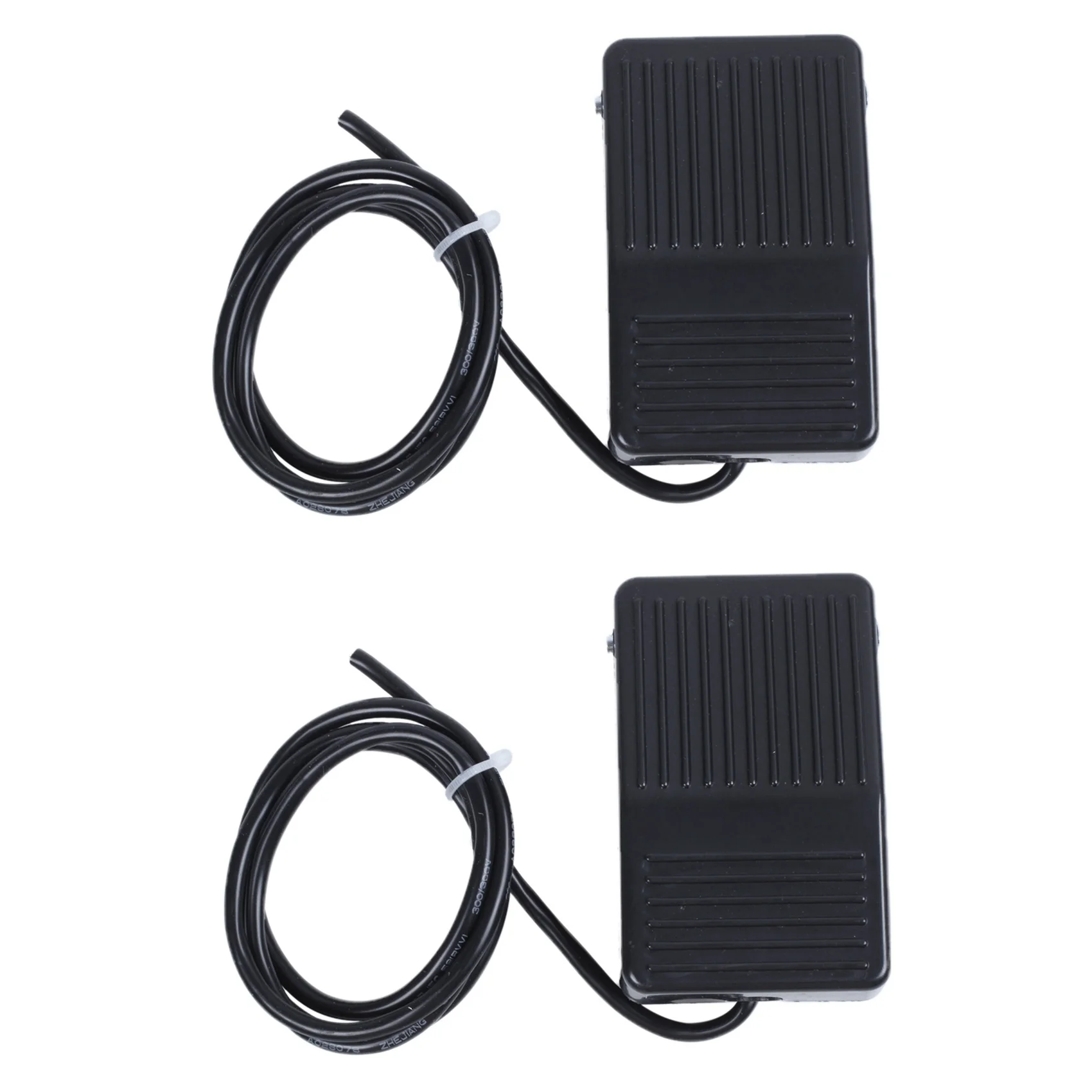tendencia-quente-interruptor-de-pedal-momentaneo-antiderrapante-de-plastico-2x-ac-250v-10a-spdt-no-nc-preto
