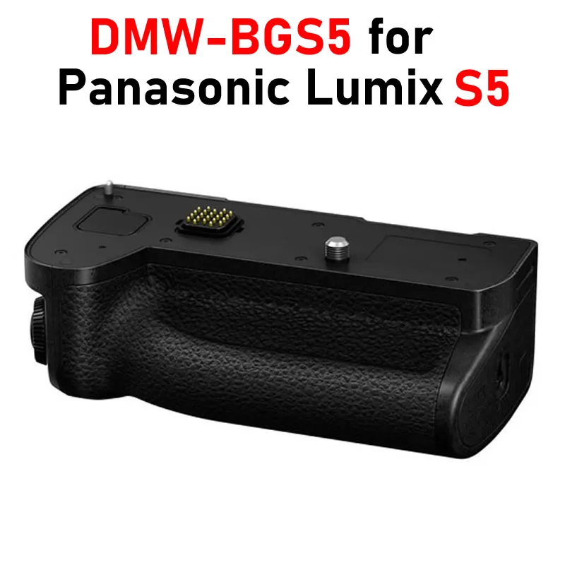 DC-S5 uchwyt baterii DMW-BGS5 pionowy uchwyt baterii do Panasonic S5 DC-S5 uchwyt baterii