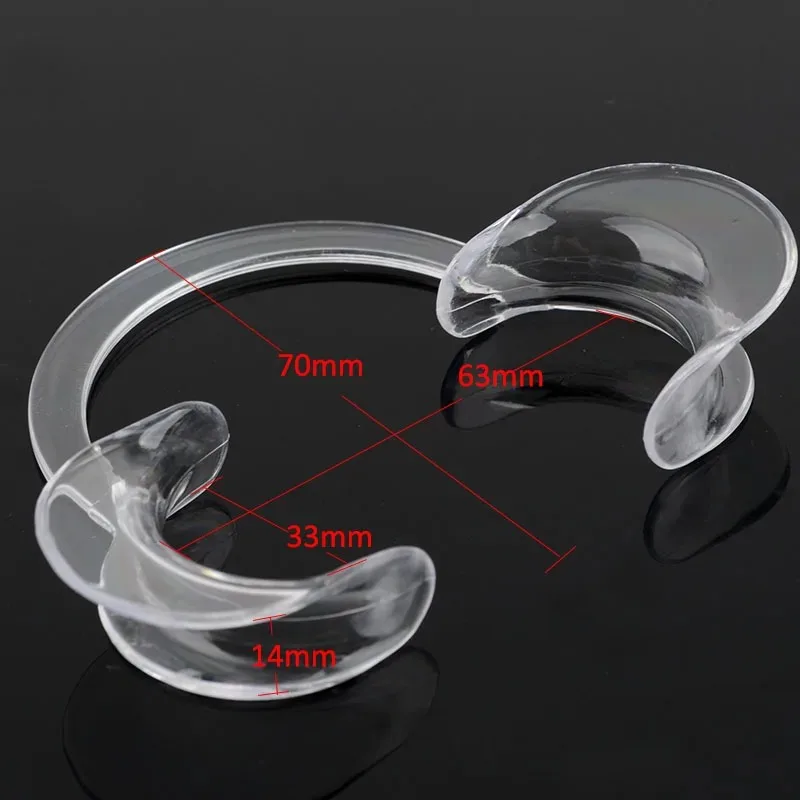 5Pcs/lot Dental C Shape Mouth Opener Plastic Lip Cheek Retractors Clinic Mouth Gag Orthodontic Tool Mouth Expander - Image 6