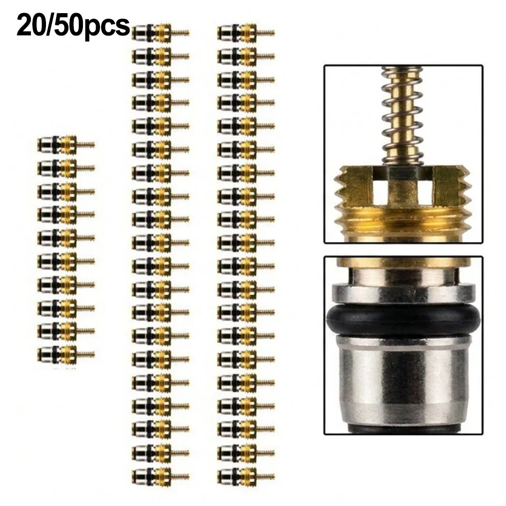 10/20/50pcs Valve Core For Volvo For Ford For Fukang For Elysee For Mondeo R134a Help Maintain The Efficiency Of Your Vehicle's