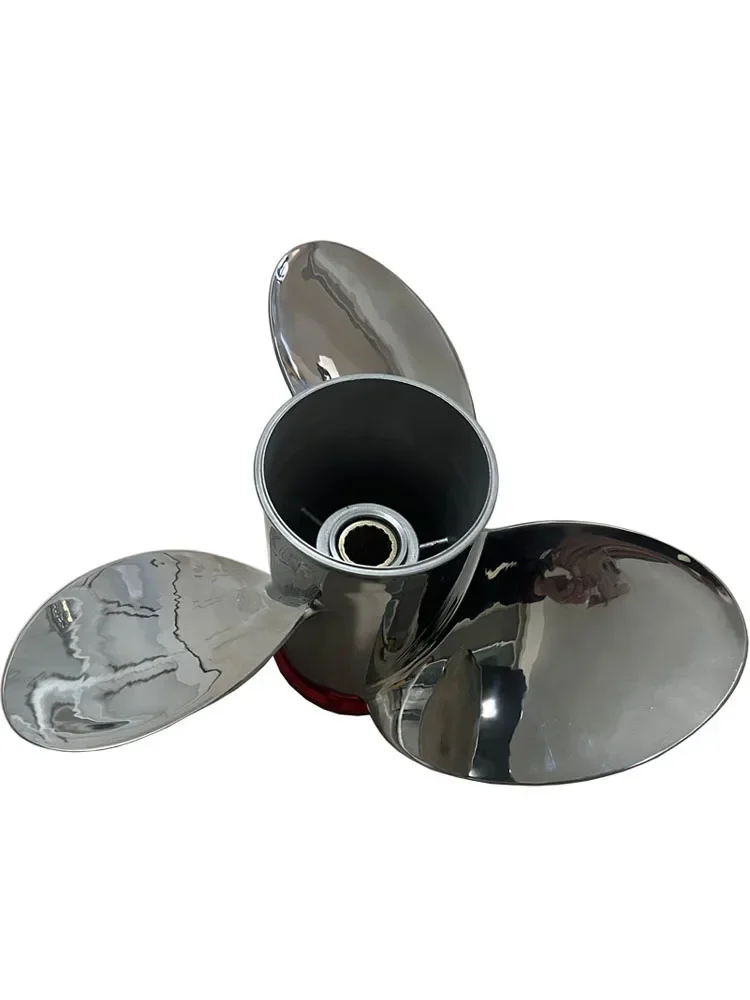 Suitable for Yamaha outboard 300D thick shaft horsepower special stainless steel propeller blades