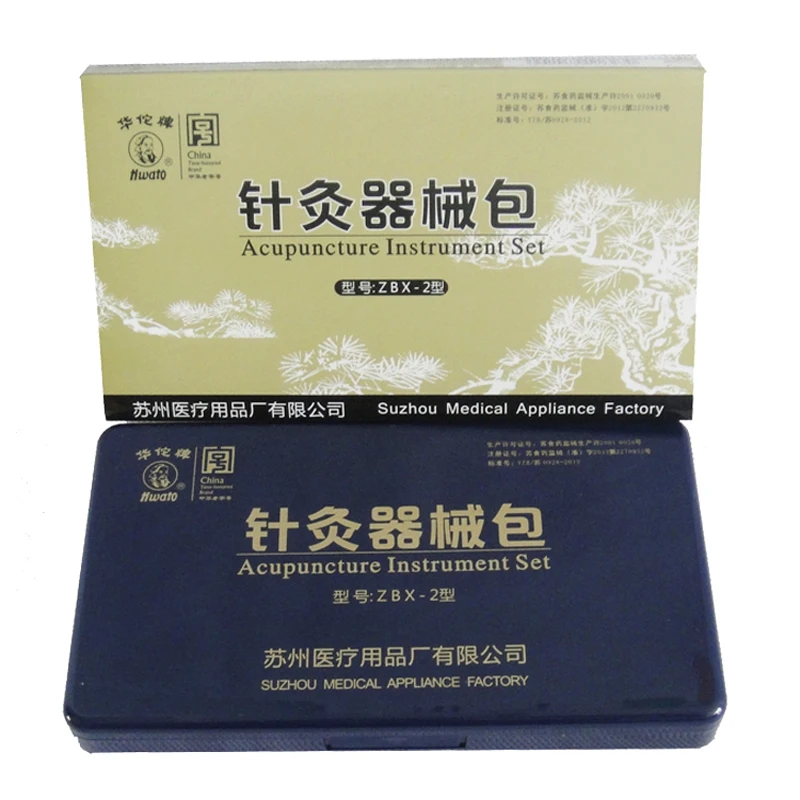 Hwato Acupuncture zb-2 instrumentsset set disposable acupuncture needle bag acupuntura tools