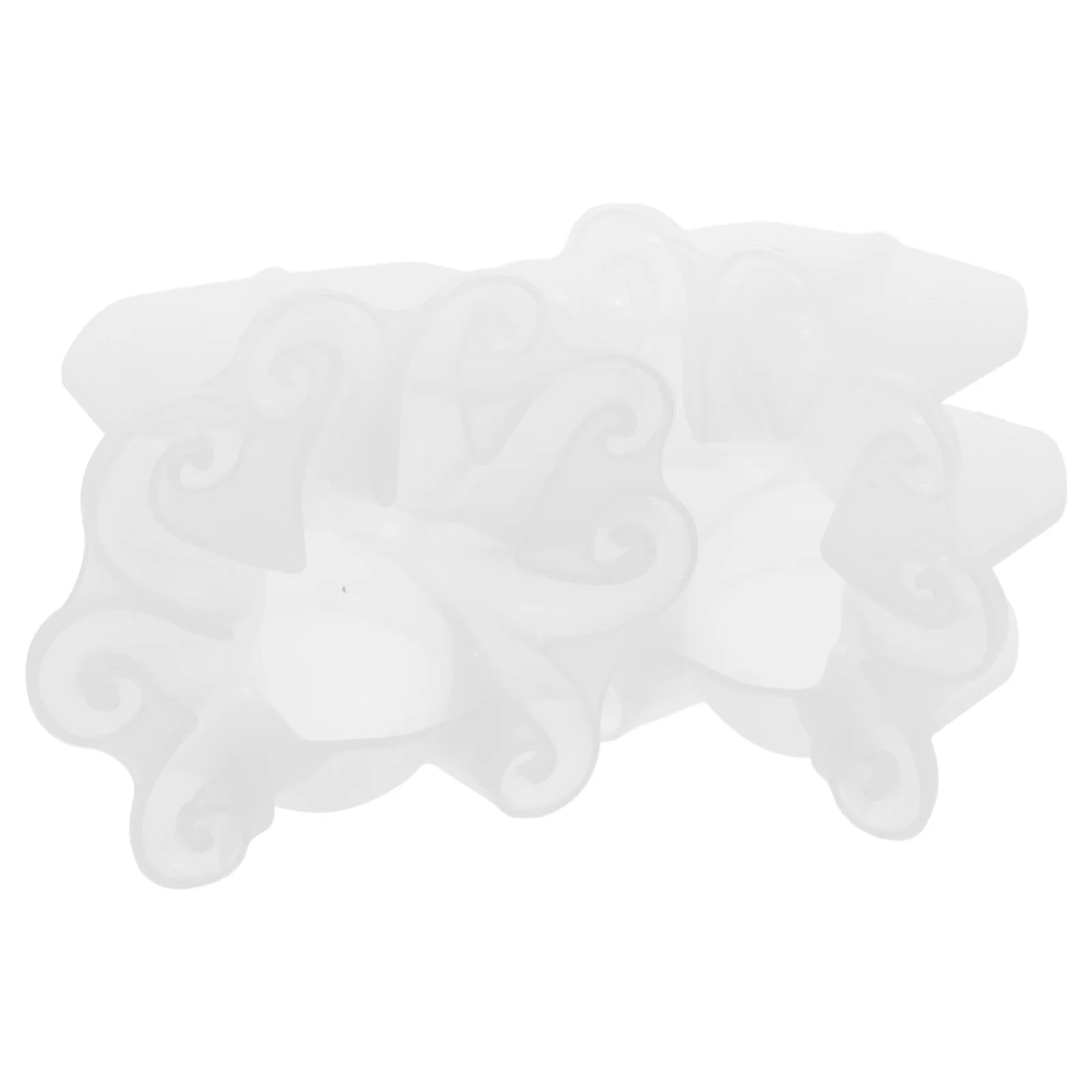

2pcs Octopus Resin Halloween Design High Transparency Silicone Mold For Diy Epoxy Art Ocean Theme Decoration Reusable Durable