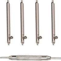 20mm 22mm Quick Release Stainless Steel Spring Bars pins for Galaxy Watch 7/6/5/4 Active Needles With Spring Bar Remover Tool