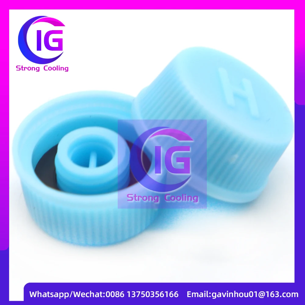 Auto For High And Low Pressure A/C Valve Cap Side Port Lid Air Conditioner Refrigerant Valve Dust Cap Cover