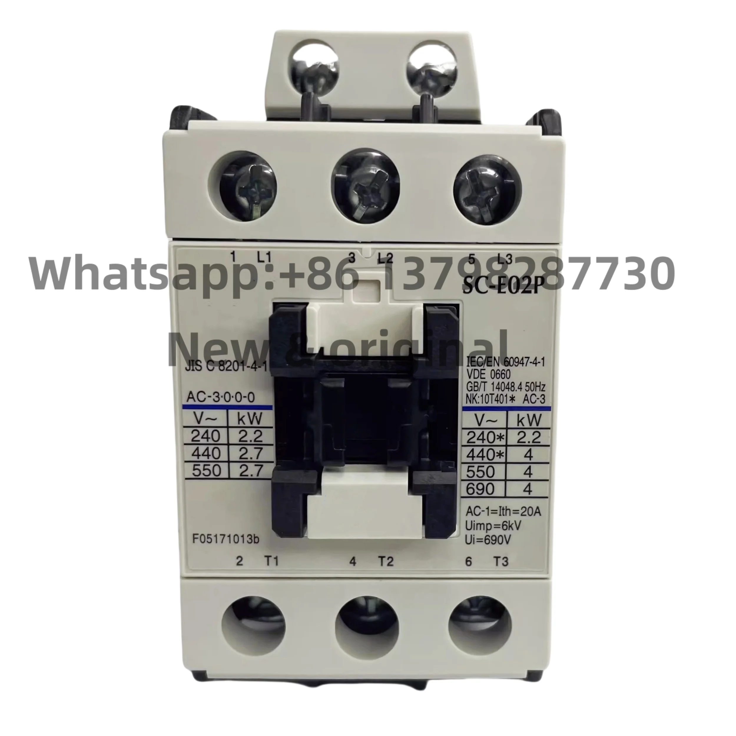 New original Spot Contactor SC-E02P SC-E03P SC-E04P SC-E05P AC110V  AC220V AC380V