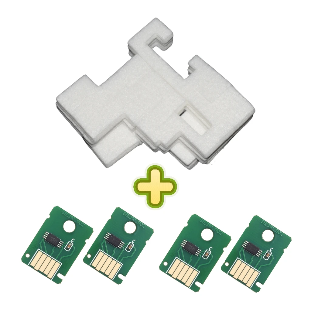 MC G04 Maintenance Tank Sponge + Chip For Canon PIXMA G3430 G1330 G3370 G1430 G2470 G3470 G3471 G3472 G4470 G1530 G2570 G3570