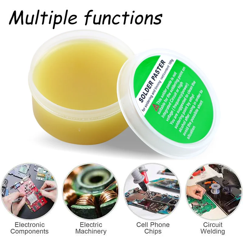 Soldering Flux Lead-Free Tin Solder Paste Rosin Welding Flux For SMD PCB LED Soldering Repair Oil Soldering Flux