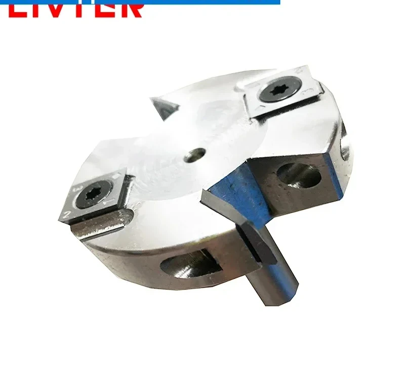 

CNC blade integral hard alloy surface milling non-ferrous metals 2-31/64 diameter x 15mm x 1/2 shank end mill/drill bit