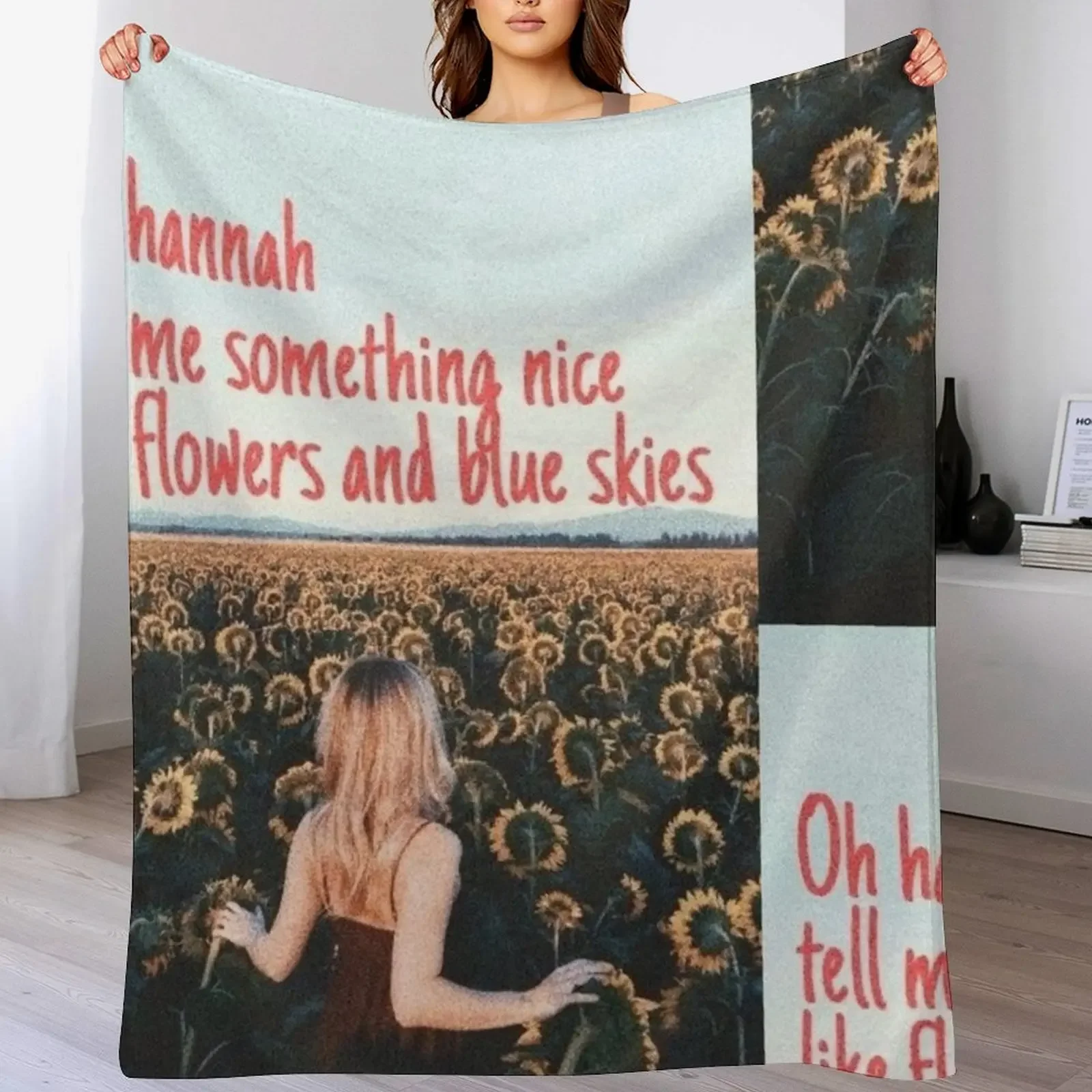 

girl in red! Throw Blanket Breathable Lightweight Blanket for Adults Kids
