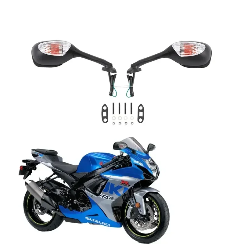 

Для Suzuki GSXR 600 GSX-R 750 2006-2021 GSXR 1000 2005-2015 K6 K7 K8 аксессуары для сигнала поворота заднего вида мотоциклетные зеркала