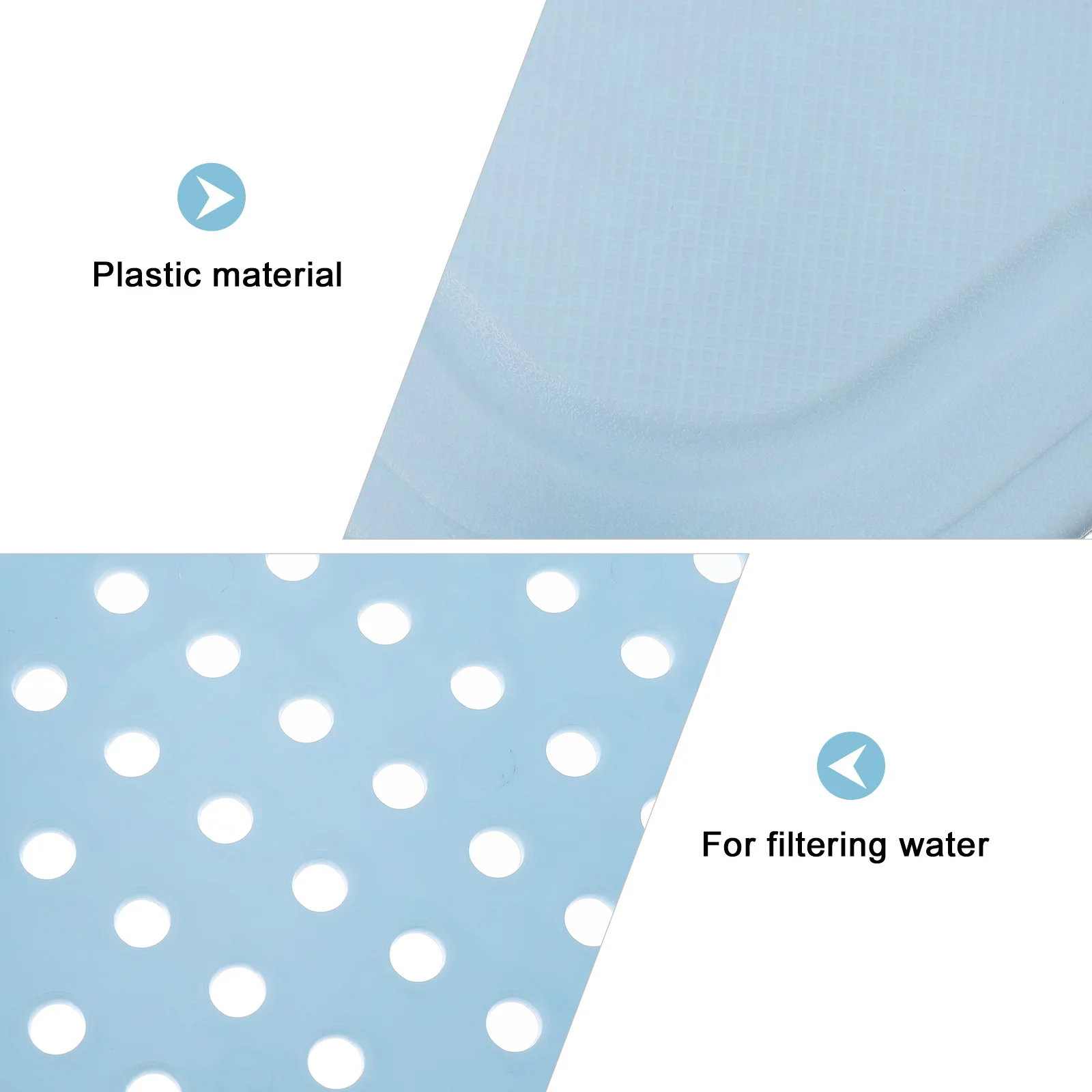 

Home Kitchen Cutting Chopping Board with Water Filter Basket Perfect Size Plastic Vegetable Fruits Draining Board