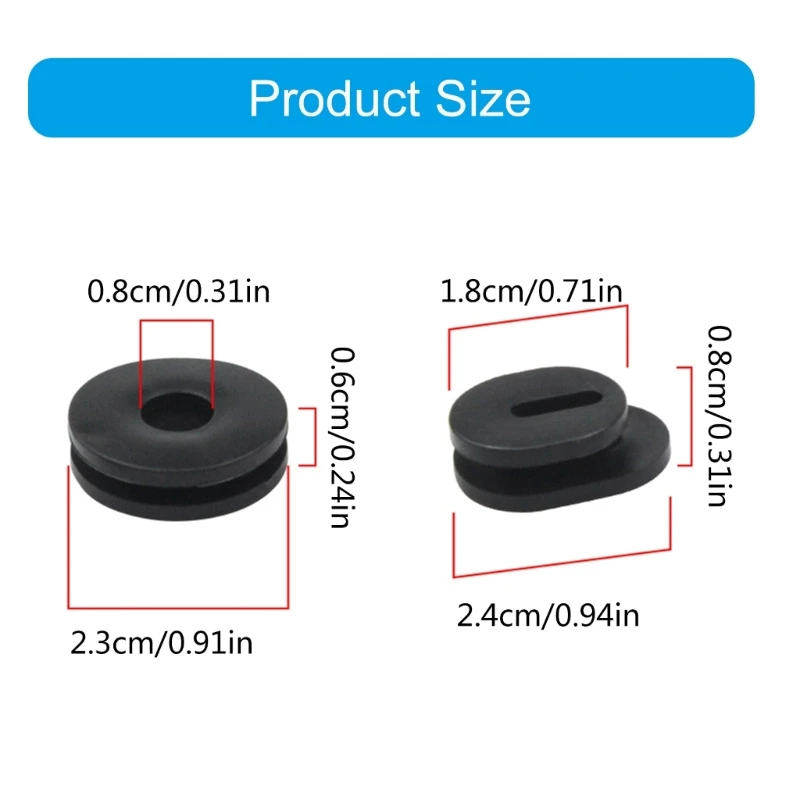 Accesorios para GS125 Panel lateral carenado arandela espaciadora junta