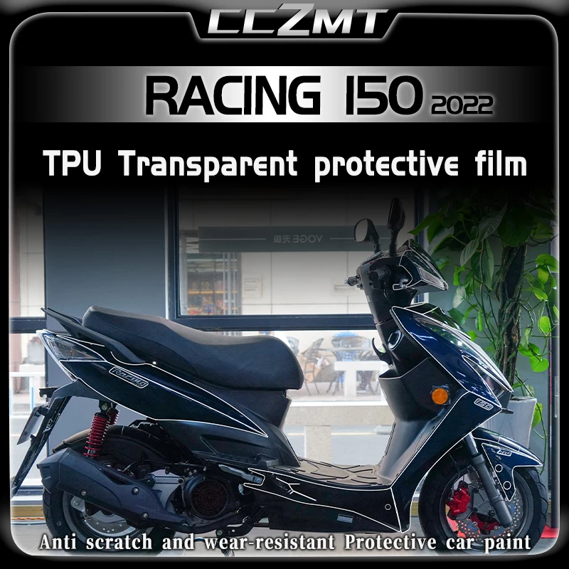 

For KYMCO Racing150 RACING 150 racing150 2022 2023 Invisible Car Coat Transparent Stickers Protective Film Modified Accessories