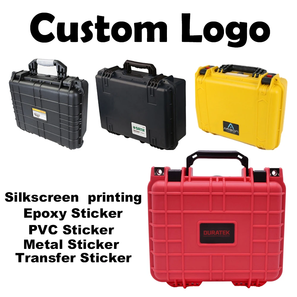 حافظة أدوات من البلاستيك الصلب PP مقاومة للصدمات وقابلة للتخصيص، صندوق تخزين للحماية ضد الغبار في الهواء الطلق