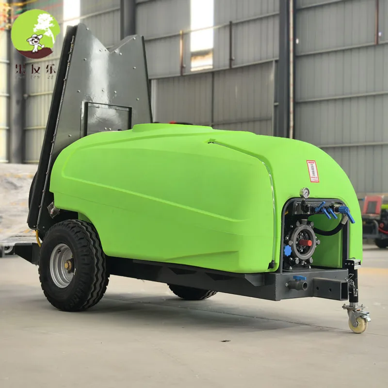 High-performance 2000 liter four-wheel tractor agricultural sprayer new pump farm equipment