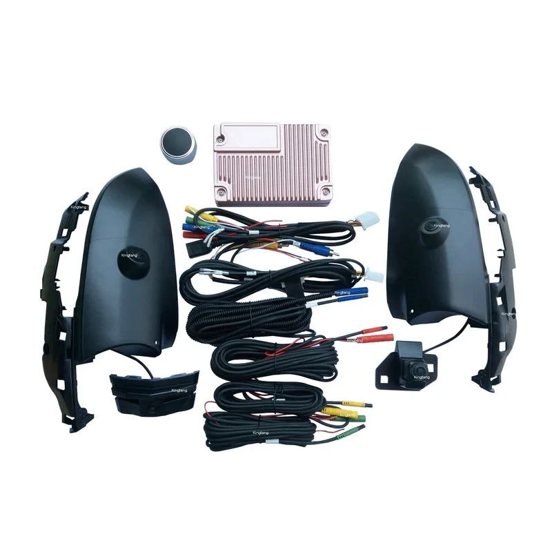 High Quality New Generation Real D 4-DVR Recorder Degree Panoramic Rotation Bird View Car Alphard