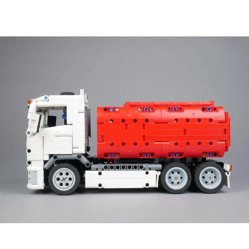 

MOC-42058 City Classic Fuel Truck Building Blocks Model, 1086 Parts, Creative Birthday and Christmas Toy Gift for Boys