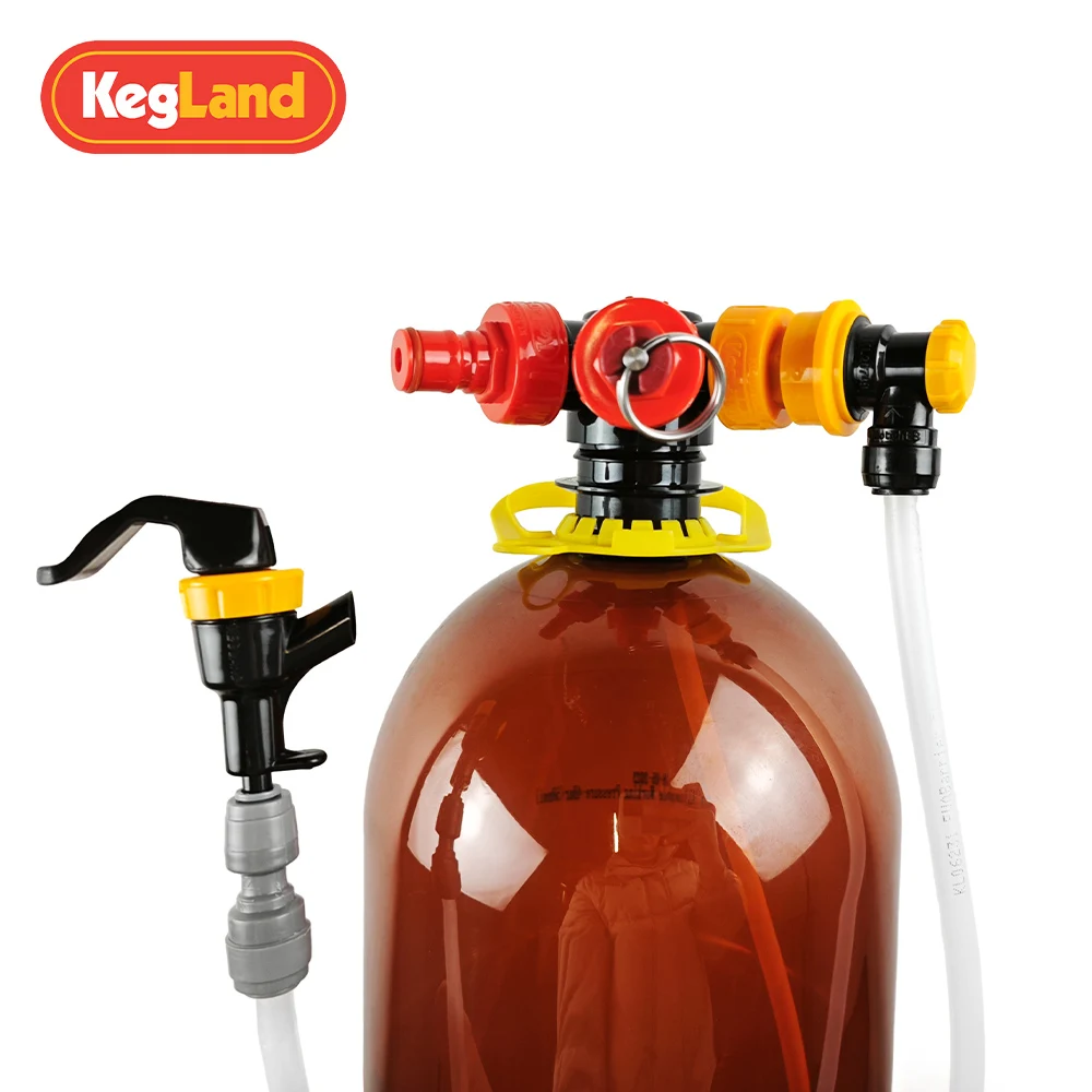 KegLand duo-Bronco / duo-Picnic Party Tap Kit Homebrew Beer Simple Beer Faucet home brewing