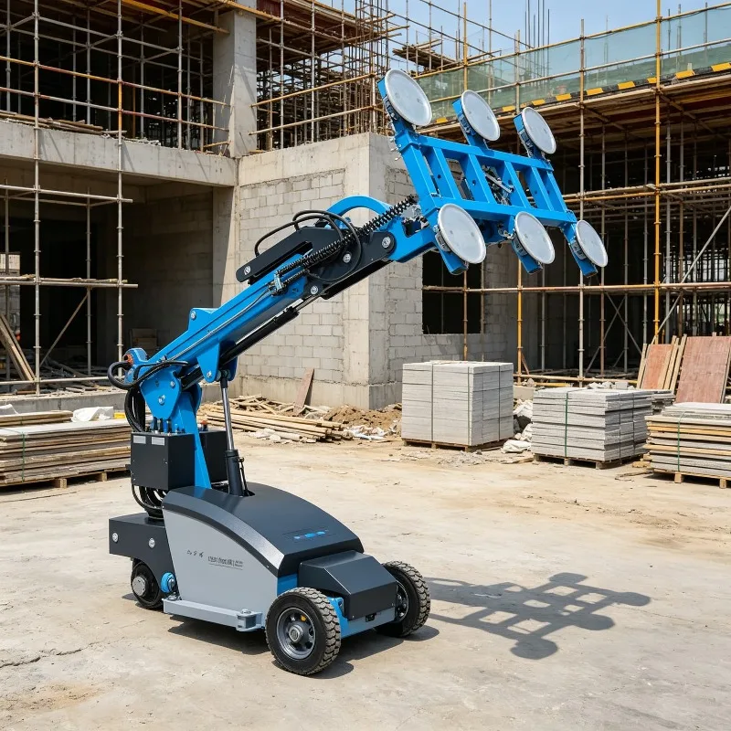 Advanced Glass Handling Robot Customized Electric Vacuum Suction Glazing Equipment for Commercial Window Installation
