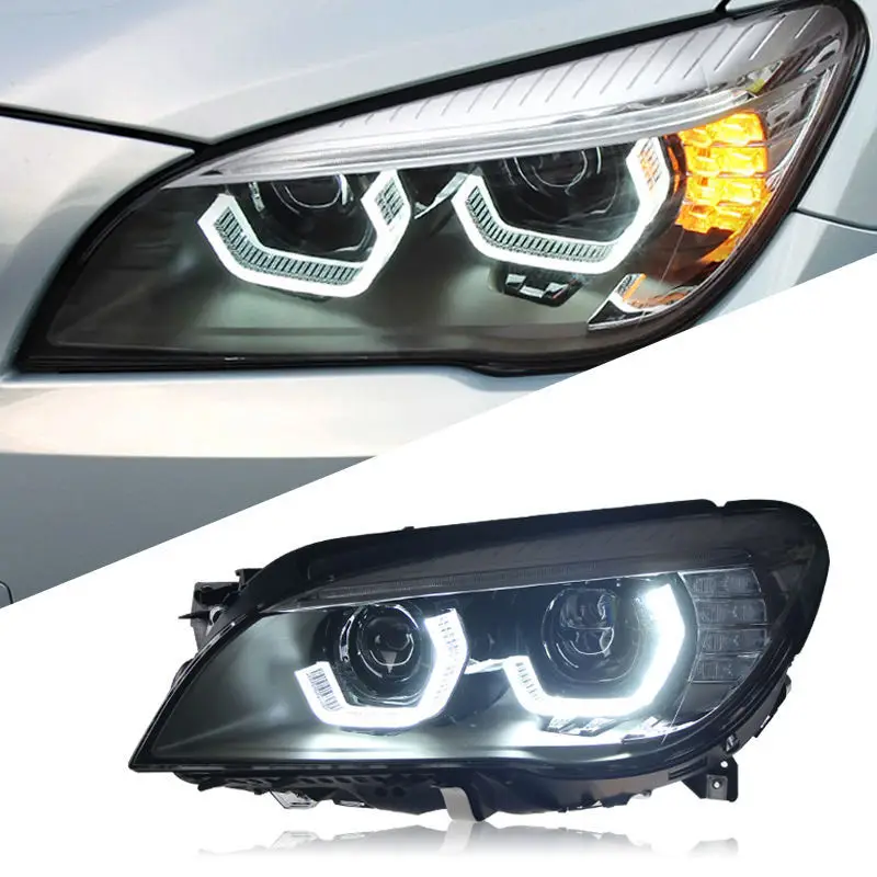 Headlights for BMW F02 F01 2009-2016 LED Headlight Projector Lens  7 Series 730i 740i Front Head Lamp Drl Automotive Accessories