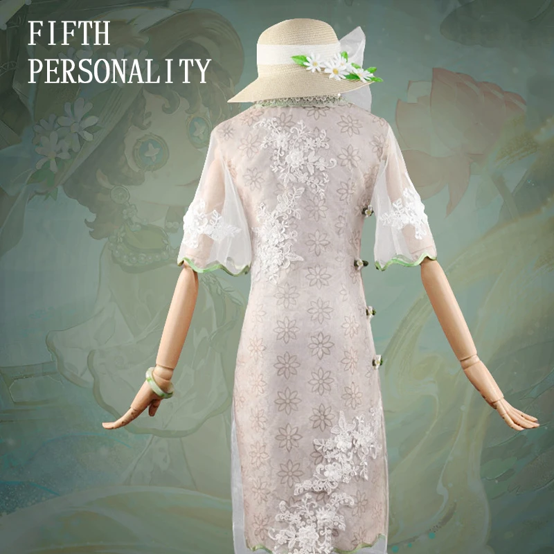 Chinese Dress Lake West Lake Fashion Hat Bag Women's Unique Special Purpose Clothing Fifth Bard Garden Cosplay Costume view 4