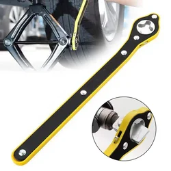 Car Labor-saving Jack Ratchet Wrench Scissor Jack Garage Tire Wheel Lug Wrench Handle Labor-saving Wrench Car Repair Tools