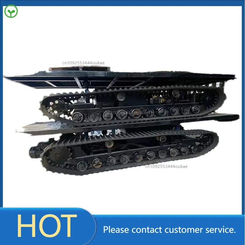 crawler walking , multi-specification installation of welding mechanical crawler, self-walking crawler chassis