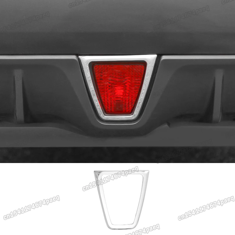 shiny silver car rear bumper tail brake light frame trims for changan unit 2020 2021 2022 2023 uni-t accessories exterior auto