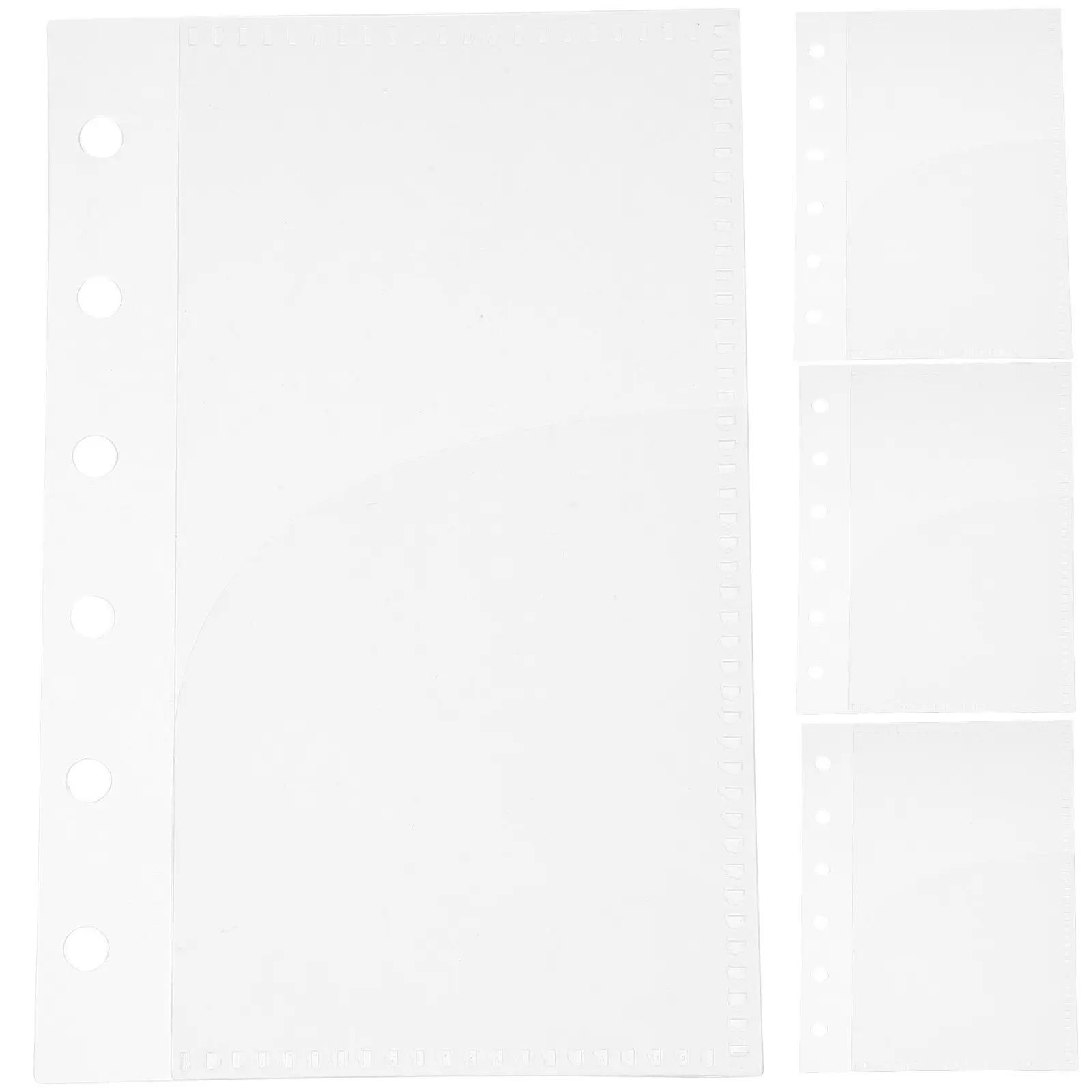 

5Pcs Budget Binder Pocket High-Quality PP Material Small Budget Book Pocket Insert Organized Planning Tool Portable Daily Use