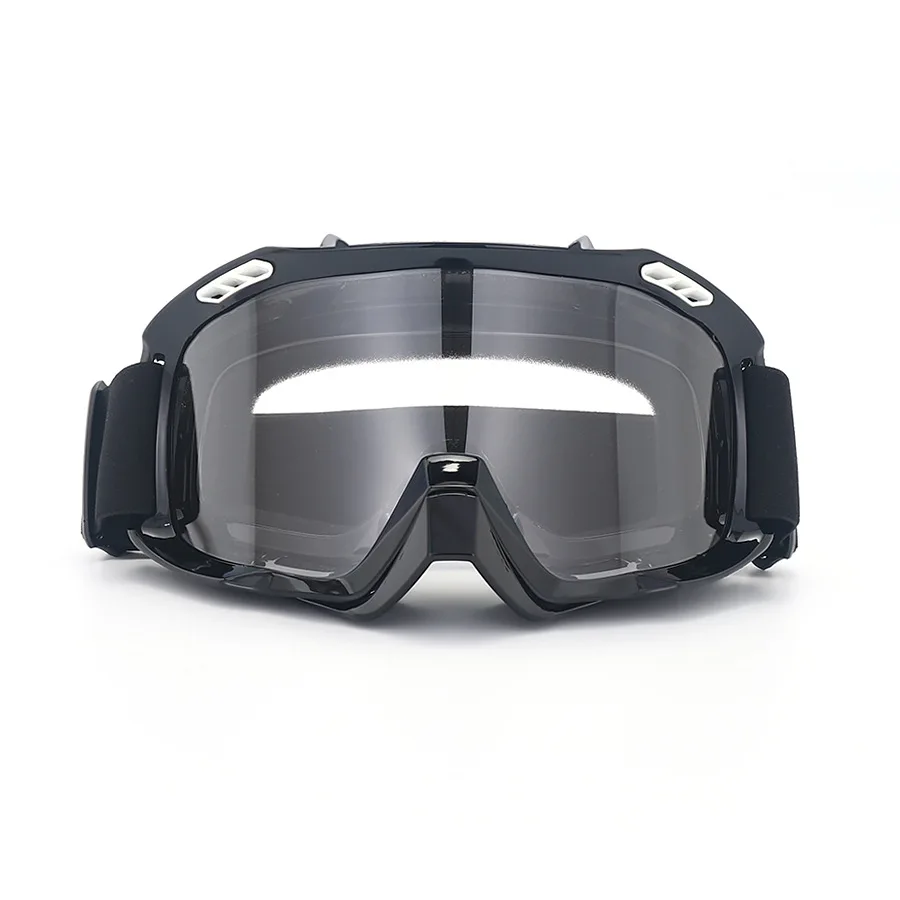 Motorbike Off‑Road Riding Goggles, Dust‑Proof Anti‑UV Motocross Enduro Eyewear Dirt Bike Helmet‑Compatible Glasses