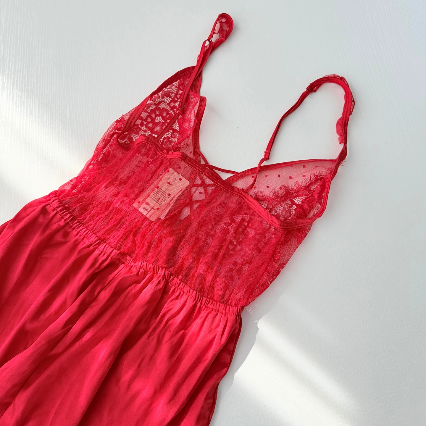 مثير الدانتيل ter قطعة واحدة المرأة حزام أحمر عالية الخصر orts الراقية يشعر تخفيف Sle بنطال ذو قصة أرجل واسعة ort طول النايلون F...