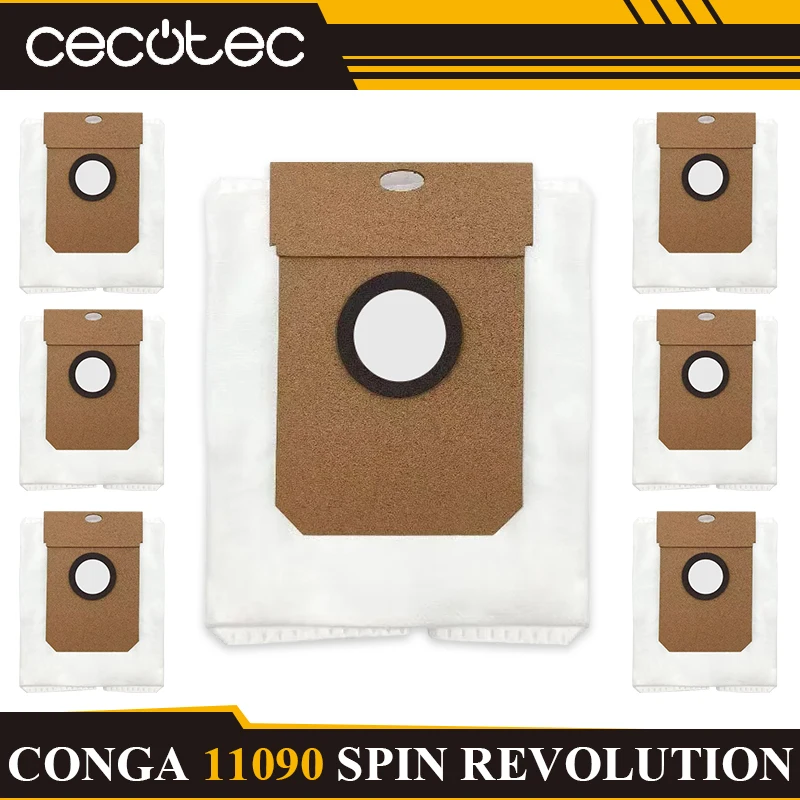 For Conga 11090/8090 Ultra/10000/ 9090 AI / 7490/Eufy L50/ L60 SES / Viomi alpha 3Pro Vacuum Dust Bag accessories